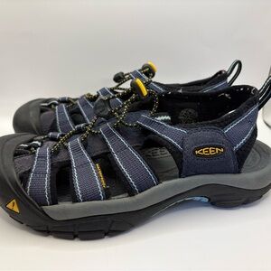 KEEN Women's Newport H2 Sandals, Size 7, Waterproof, Trail Hiking, Blue